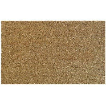 ENTRYWAYS BASICS Entryways Basics 501EB18x30 18 x 30 in. Natural Coir Slip Resistant Doormat - Brown 501EB18x30